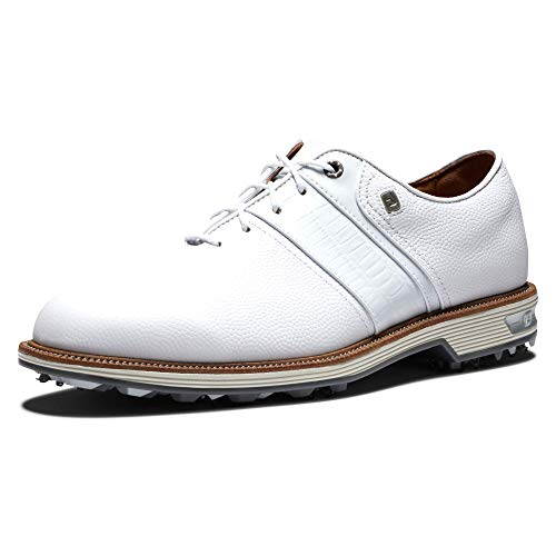 【中古】【未当て嵌める・未開封品】FootJoy Men\u0027s Premiere Series-Packard Golf Shoe, White/White, 14