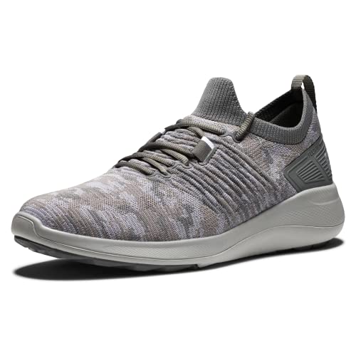 【中古】【未使用・未開封品】FootJoy Men's FJ Flex XP Golf Shoe, Camo Grey, 7.5