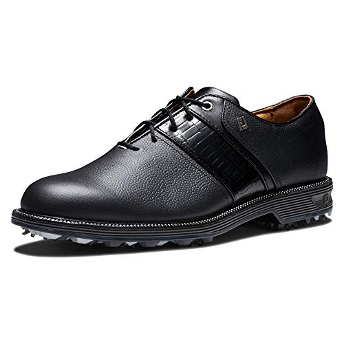 【中古】【未使用・未開封品】FootJoy Men\'s Premiere Series-Packard Golf Shoe, Black/Black, 15｜AJIMURA-SHOP