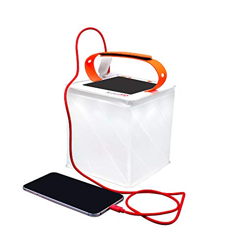 【中古】【未使用・未開封品】2イン1 キャンプランタン/ソーラー電話充電器 - LuminAID Titan | シャークタンクでおなじみ