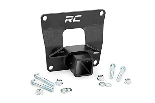 【中古】【未使用・未開封品】Rough Country レシーバーヒッチプレート 2インチ ブラック