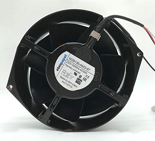 【中古】【未使用・未開封品】for 230V 172mm ebmpapst W2S130-AA03-87 Fan - 45/39W 224CFM 17251 3-Wire Cooling Fan｜AJIMURA-SHOP