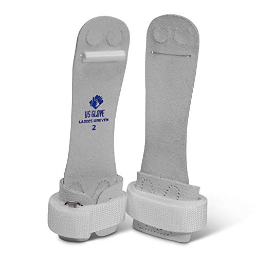 【中古】【未使用・未開封品】US Glove レディース レギュラー不均一バーグリップ | レディースフック&ループ 体操グリップ | ユースから大人まで | アメリカ製 サイズ: 1 (6|AJIMURA-SHOP