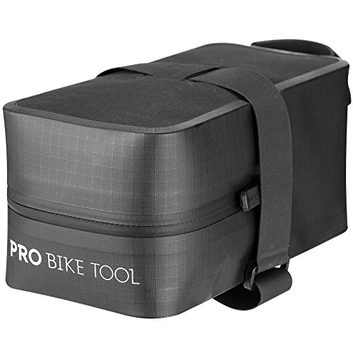 【中古】【未当てはめる・未開封品】PRO BIKE TOOL 銀輪サドル御徒面子 - ストラップオン 労働者階級銀輪物の具 居敷き下 サイクリングバッグ 読み込むお山や他の銀輪用 - 中型ま
