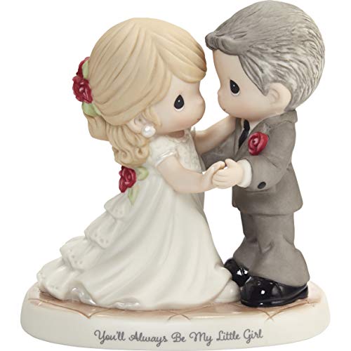 【中古】【未当て嵌める・未開封品】Precious Moments 202006 You\u0027ll Always Be My Little Girl ビスク瀬戸もの図形 壱大きさ マルチ色合い