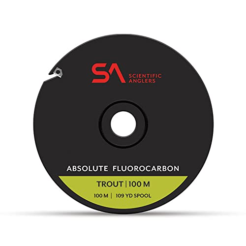 【中古】【未使用・未開封品】Scientific Anglers Absolute Fluorocarbon Trout ティペット (100M - 2X)