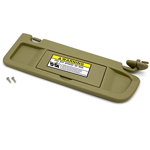 【中古】【未当て嵌める・未開封品】Ezzy Auto ベージュ 右手つだい席側サンバイザー シビック 06-11 EX LX サルーン SI クーペ 83280-SNA-A01ZA