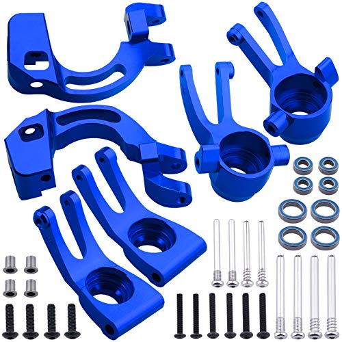 【中古】【未使用・未開封品】Hobbypark アルミフロントステアリングブロック ナックル&C-Hubs キャスターブロック&リアハブ Arrma 1/10 グラナイト 4X4 タイフォン ビッグロ|AJIMURA-SHOP