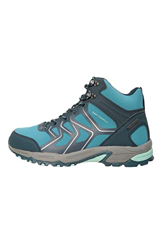 【中古】【未使用・未開封品】Mountain Warehouse レディース ソフトシェルブーツ メッシュ裏地 レディースシューズ, ティール, 24|AJIMURA-SHOP