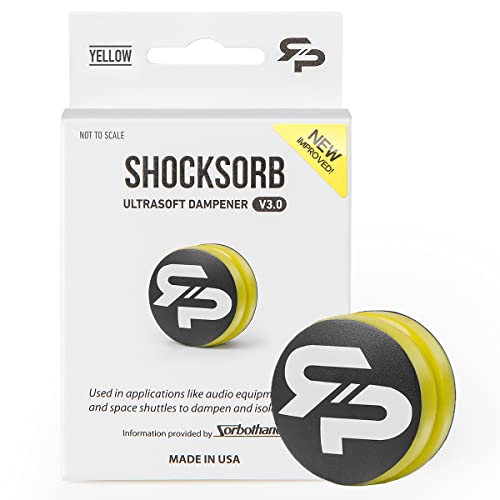 【中古】【未使用・未開封品】RTP ShockSorb ウルトラソフト V3 痛みの緩和のために作られた唯一のダンパー (イエロー)
