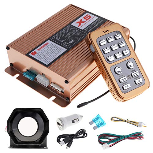 【中古】【未使用・未開封品】ePathChina DC12V 400W 8サウンド 大音量カー警告アラーム ポリス サイレン ホーン スピーカー マイクシステムとリモコン付き 44,049円