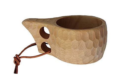 【中古】【未使用・未開封品】Wisemen Trading Kuksa 伝統的な北欧木製キャンプカップ