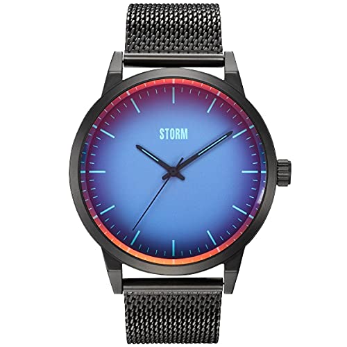 【中古】【未当て嵌める・未開封品】Storm STYRO メンズ モダンクラシックウォッチ グラデーション文字盤とフォトクロミックレンズ, スレート青み