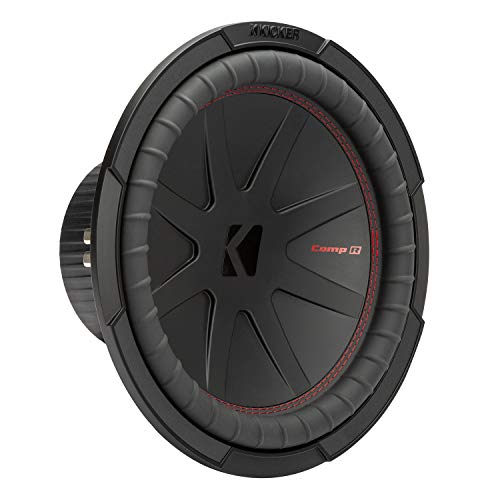 【中古】【未使用・未開封品】KICKER CompR 12インチ(30cm) サブウーファー DVC 4オーム