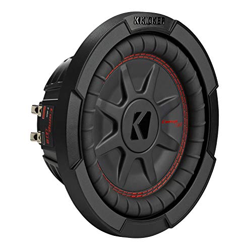 【中古】【未当て嵌める・未開封品】KICKER CompRT 8in(20糎) サブウーファー DVC 2オーム RoHS相応う
