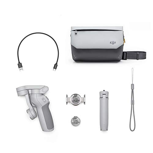 【中古】【未使用・未開封品】DJI OM4 Combo コンボ スマートフォン用の折りたたみ式ジンバルは グリップ三脚&スリングポーチ付き Quick Roll ActiveTrack 3.0 Sport Modeを