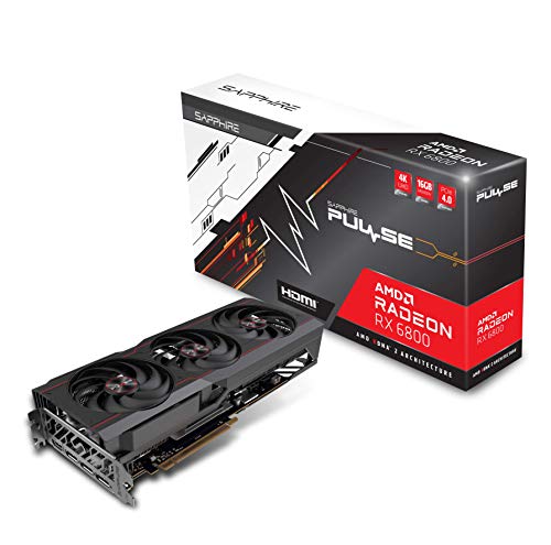 【中古】【未当てはめる・未開封品】Sapphire 11305-02-20G 心臓の鼓動 AMD Radeon RX 6800 PCIe 4.0 ゲーミング グラフィック歌留多 16GB GDDR6 1容器に並べる