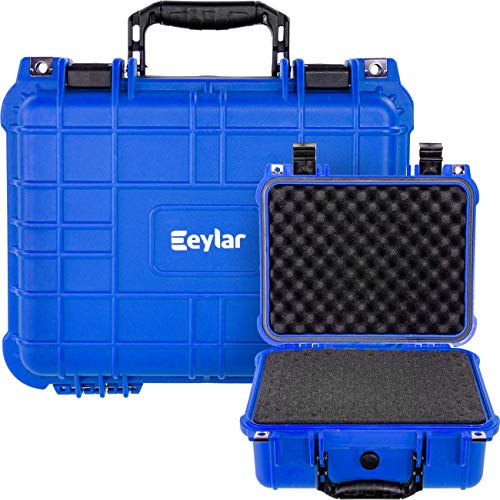 【中古】【未使用・未開封品】Eylar 保護ハードカメラケース 防水&耐衝撃性 TSA承認 13.37インチ 11.62インチ 6インチ ブルー