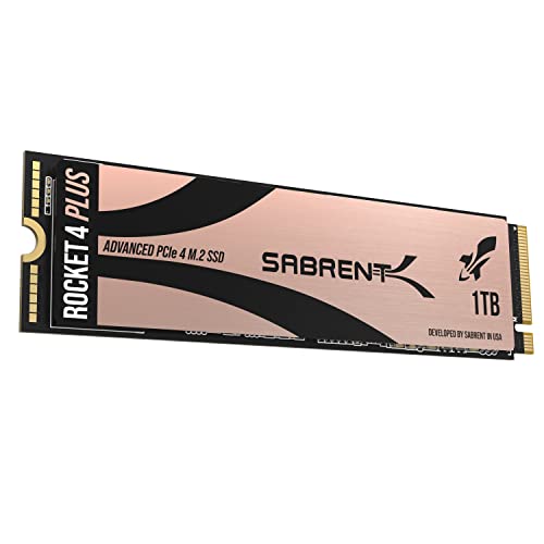 【中古】【未使用・未開封品】SABRENT SSD 1TB、PS5に対応、M.2 SSD 1TB、PCIe 4.0 M.2 SSD、NVMe 1TB、Gen4 M.2 2280、内蔵SSD最大7000MB/秒 ロケット4 PLUS エクストリーム|AJIMURA-SHOP