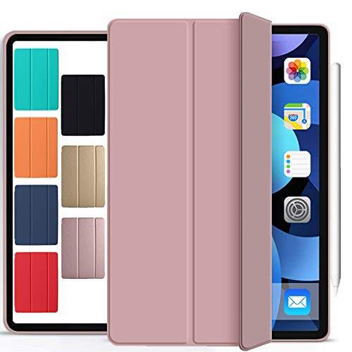 【中古】【未使用・未開封品】DuraSafe ケース iPad Air 第4世代 2020~10.9インチ 保護用 丈夫な耐衝撃カバー サポートデュアルアングルスタンド付き ローズゴールド