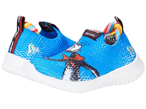 【中古】【未当て嵌める・未開封品】Skechers Baby Girl\u0027s Sport - Dr. Seuss - Ultra Flex You are You 314991N (Toddler) Blue/Multi 9 Toddler M