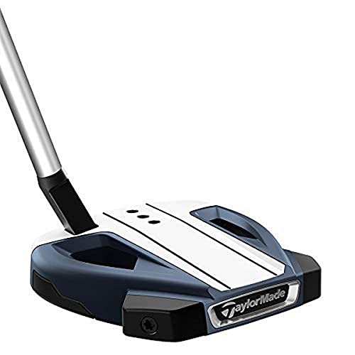【中古】【未使用・未開封品】TaylorMade スパイダーEXパター右手 スチール ネイビー/ホワイト ショートスラント(#3) 34インチ|AJIMURA-SHOP
