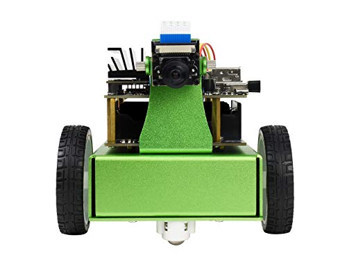 【中古】【未使用・未開封品】Waveshare JetBot 2GB AIキット 2D Lidar Camera GPU スピーカーとマイク搭載 AIベースのスマートロボット Jetson Nano 2GB 開発者キット