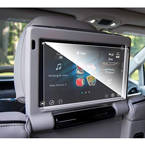 【中古】【未使用・未開封品】RUIYA スクリーンプロテクター 2019 2020年式クライスラーパシフィカリアシート用 10.2インチ センタータッチコントロール カーナビ 強化ガラス