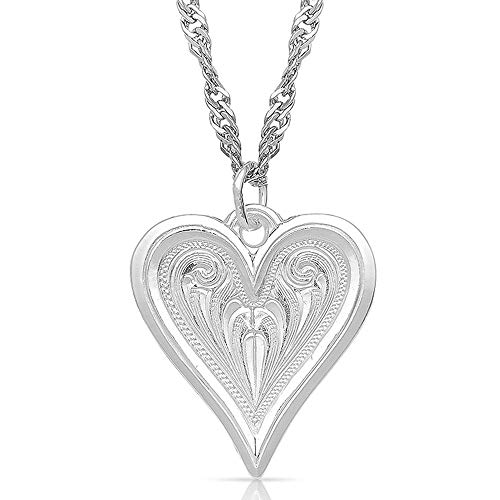 【中古】【未使用・未開封品】Montana Silversmiths Just My Heart ネックレス