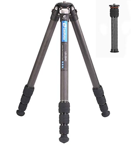 【中古】【未当て嵌める・未開封品】Leofoto LS-254C 専門的 軽さ 炭素衣料繊維三脚 レンジャー続きもの DC-252C 真っただ中縦列 スチール写真スパイク