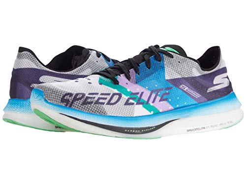 【中古】【未当てはめる・未開封品】Skechers Go Run Speed Elite White/Multi 8.5 B (M)