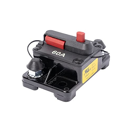 【中古】【未使用・未開封品】Newport Vessels 防水60Amp プレミアムサーキットブレーカー トローリングモーター用 ブラック｜AJIMURA-SHOP
