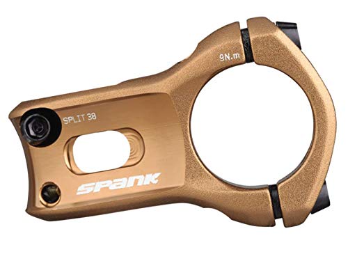 【中古】【未使用・未開封品】Spank Split 35 Enduro Trail Shotpeen 陽極酸化自転車ステム ユニバーサルフィット サイクリングステム マウンテンバイクステム バークランプ