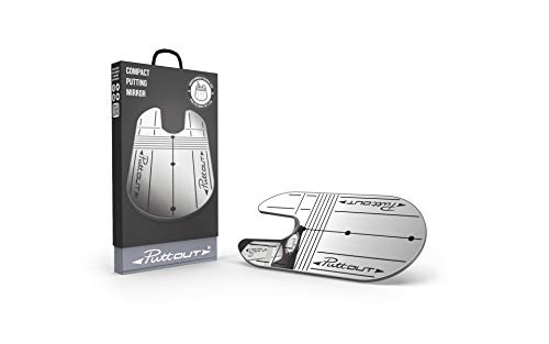 【中古】【未使用・未開封品】PuttOut コンパクトパッティングミラー - いつでもどこでも位置と目の位置を確認