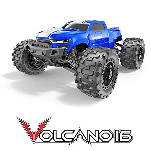 【中古】【未使用・未開封品】Redcat Racing Volcano-16 1/16スケール モンスタートラック - ブルー