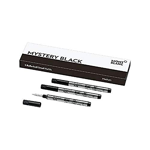 【中古】【未使用・未開封品】Montblanc RB スモール M 3x1 ミステリーブラック PFリフィル