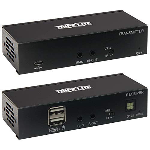 【中古】【未当て嵌める・未開封品】Tripp Lite DisplayPortからHDMI Over Cat6エクステンダーキット KVM受け支える 4K@60サイクル (B127A-1A1-BDBH)