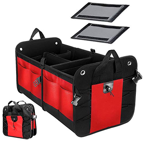 【中古】【未使用・未開封品】VViViD 折りたたみ式カートランクストレージオーガナイザー 内部コンパートメント付き