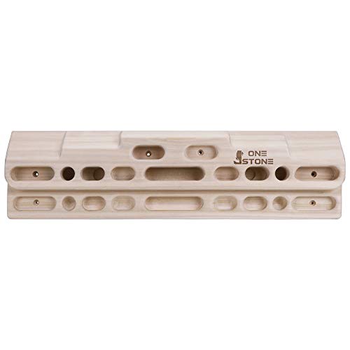 【中古】【未当て嵌める・未開封品】ONE STONE プロフェッショナルトレーニングボード ロッククライミングハングボード プルアップ木製クライミングフィンガーボード グリップボード