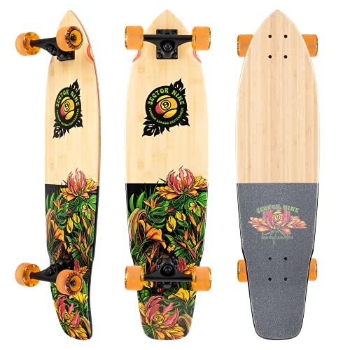 【中古】【未使用・未開封品】Sector 9 ロングボード エデン フィートポイントキックテールクルーザー8.75インチ x 34インチ｜AJIMURA-SHOP