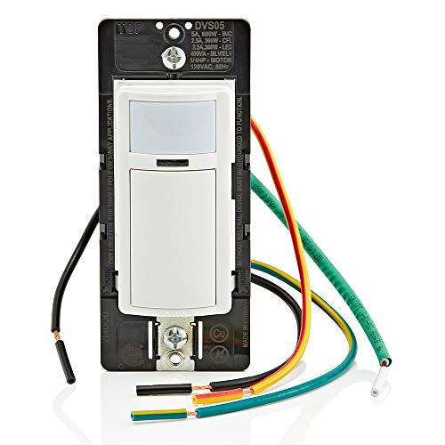 【中古】【未使用・未開封品】Leviton DVS05-1LZ 空室センサー ホワイト/アイボリー/ライトアーモンド