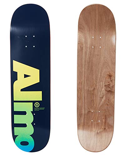 【中古】【未使用・未開封品】Almost Fall Off ロゴ スケートボードデッキ サイズ8.5インチ ブルー｜AJIMURA-SHOP