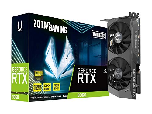 【中古】【未使用・未開封品】ZOTAC Gaming GeForce RTX 3060 ツインエッジ 12GB GDDR6 192-bit 15Gbps PCIE 4.0 ゲーミンググラフィックカード IceStorm 2.0冷却 アクティブ|AJIMURA-SHOP