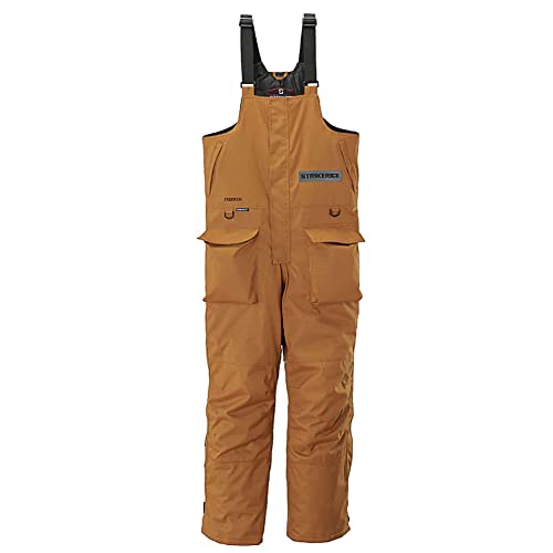 【中古】【未当て嵌める・未開封品】StrikerICE トレッカービブ Sureflote科学技術 断熱\u0026雨合羽 赤銅色 3XL