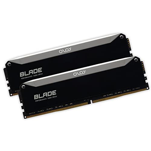 【中古】【未使用・未開封品】OLOy DDR4 RAM 32GB (2x16GB) 3200 MHz CL16 1.35V 288ピン デスクトップゲーミングUDIMM (MD4U1632162BRLDE)|AJIMURA-SHOP