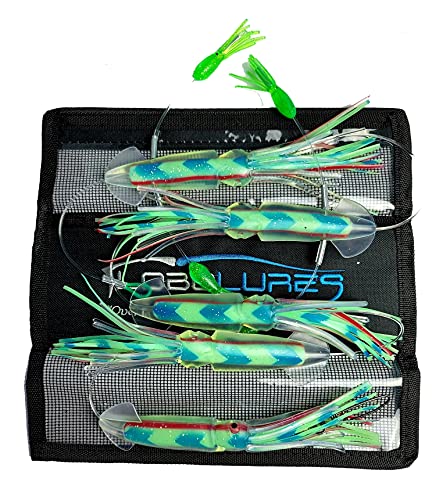 【中古】【未使用・未開封品】Lobo Lures Squidnation Pakula Game Fish 8インチ ロングテール フリッピーフィッシング デイジーチェーン マグロ&マーリン (LUMO)