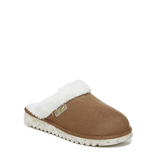 【中古】【未使用・未開封品】Dr. Scholl's Shoesレディースステイケーふわふわスリッパ US サイズ: 6 カラー: ブラウン