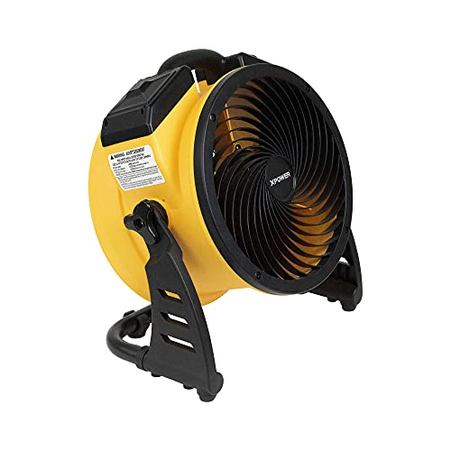 【中古】【未当て嵌める・未開封品】XPOWER FC-125B 携帯型 高速道路 独居室式 携帯型 申し受ける式 コードレス DC気違い アウトドア 難民キャンプ 旅する USB界面申し受けるデバイス用 900CFM 120