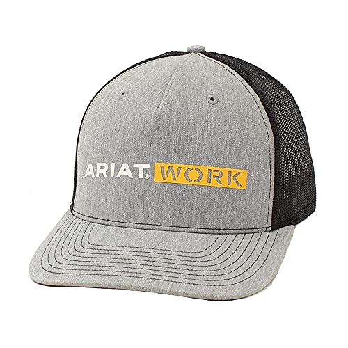 【中古】【未当て嵌める・未開封品】ARIAT メンズ R112 スナップバック 細工物薄墨色