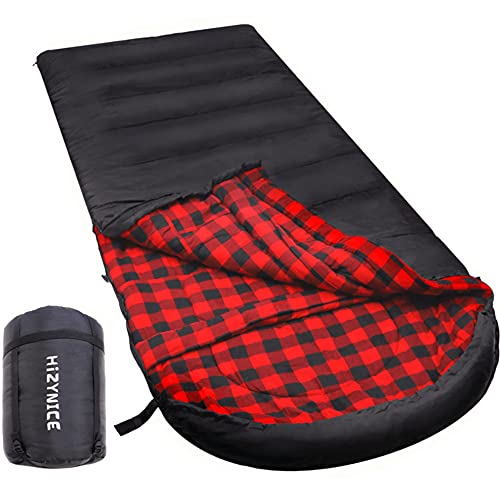 【中古】【未使用・未開封品】HiZYNICE 寝袋 大人用 防寒 ゼロ度 XLサイズ 寝袋 大人用 ビッグ&トール 冬用 キャンプ XXL ブラック 右ジップ 90インチ x 39インチ 31,052円